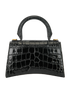 Hourglass, &pound;795, Handbags, Black, Leather, Back view